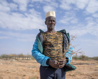 FarmerFieldDroughtFamily