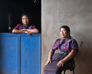 To kvinner fra Guatemala