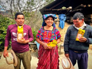 Kaffebønder i Guatemala